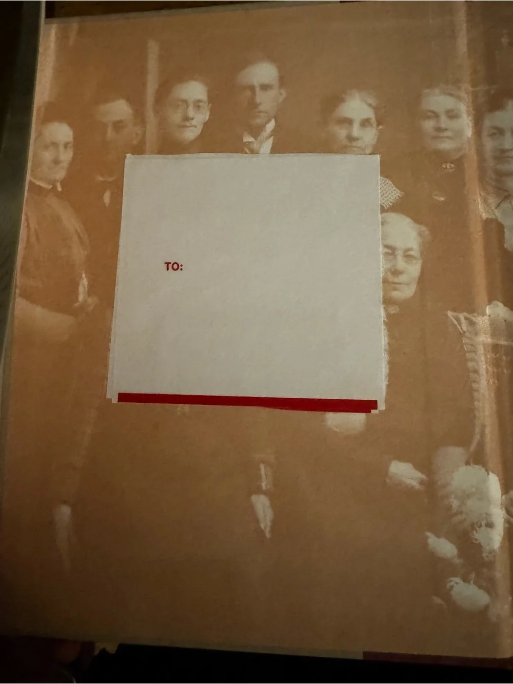 Our Grandmothers Decorative Hardcover Coffee Table Book - Black & Red